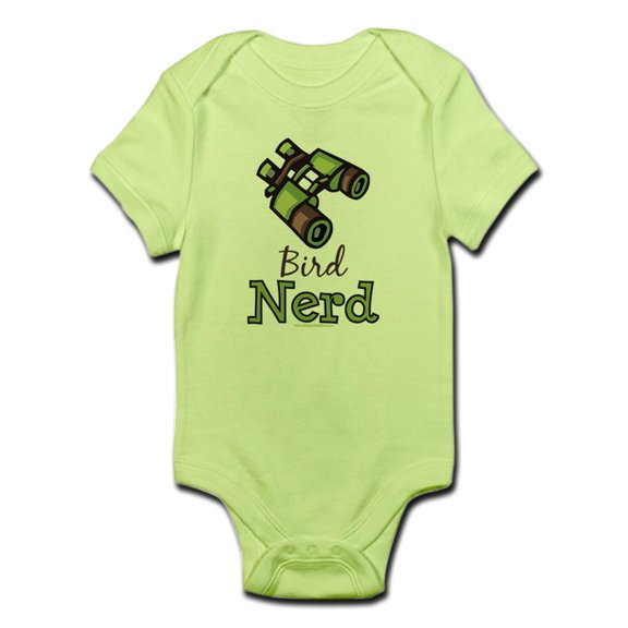 CafePress - Bird Nerd Birding Ornithology Infant Onesie - Baby Light Bodysuit