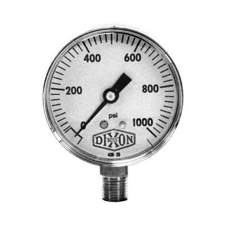Dixon Valve Standard Dry Gauges - 2 steel lower mt dry gau