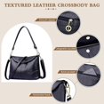thumbnail image 3 of Small women's shoulder bag. PU leather handbag for women with wallet and card, 3 of 5