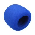 thumbnail image 4 of Uxcell 2.76inch Thicken Ball Type Mic Cover Headset Windscreen Foam Blue  2 pcs, 4 of 5