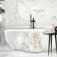 thumbnail image 6 of Vintage Rose Cotton Towel Set 2 Piece, 1 Bath Towels 1 Washcloth, Soft Fast Dry Super Absorbent Face Hand Towel for Bathroom Hotel Gym Spa and Beach, 6 of 7