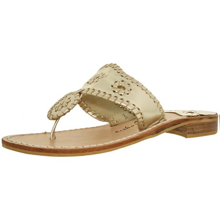 Jack Rogers Sandali Hamptons In Pelle Con Platform, Donna, Colori Alla Moda, Suola In Gomma Sintetica
