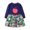 165#Navy, variant on Fashion Girls Summer New Short Sleeves Round Neck Solid Color Dress Active Dresses Mini Dress