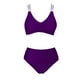 thumbnail image 5 of Traje de baño para mujer, moda para mujer, traje de baño sólido sin mangas, push-up, acolchado, traje de baño, ropa de playa, trajes de baño para mujer, 5 of 6