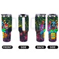 thumbnail image 6 of Geometry Dash Cute Car Cup Tumbler with Handle & Straw 40 Oz Cupholder Water Bottle Insulated Stainless Steel Cup, 6 of 8