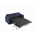 thumbnail image 6 of 79.13-Inch Modern Corduroy Fabric Sleeper Sofa for Living Room, 6 of 13