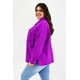 thumbnail image 2 of Chaqueta tipo abrigo Roman Fashion /Tallas Extras, 2008 (Magenta) fucsia oscuro 44, 2 of 6