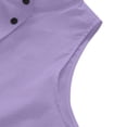 thumbnail image 7 of Button Down Tank Tops for Women Cotton High Neck Sleeveless Camisole Loose Fit Fashion Trendy Cami Dressy Casual Blouse Tops Going Out Tops 2026 Summer Beach Vacation Outfits, 7 of 7