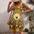thumbnail image 3 of Summer Dress for Women,Dress for Women,Womens Summer Fashion Printing Pocket Sleeveless V-Neck Dress,Womens Summer Dress,Womens Summer Dress, 3 of 5
