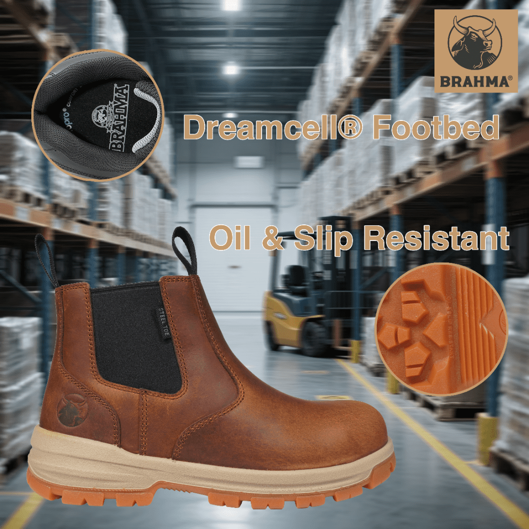 Brahma Women's Stone Path Steel Toe Work Boots