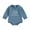 Blue, variant on Bagilaanoe Newborn Baby Spring Oversized Romper Sweatshirt Long Sleeve Bodysuits Letter Embroidery Pullover 3M 6M 12M 18M Infant Casual Tee Tops