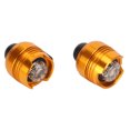 thumbnail image 4 of Faros delanteros para Zapatos Bling Bling 2 piezas de Aleación de aluminio linternas LED impermeables accesorio para acampar al aire libre senderismo color dorado, 4 of 12