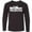 AB-Black, variant on Inktastic Philadelphia Skyline Grunge Long Sleeve Youth T-Shirt