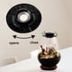 thumbnail image 4 of Terrario de plantas con jarrón de micropaisaje con luz de vidrio de escritorio para cultivo (S) negro, 4 of 5