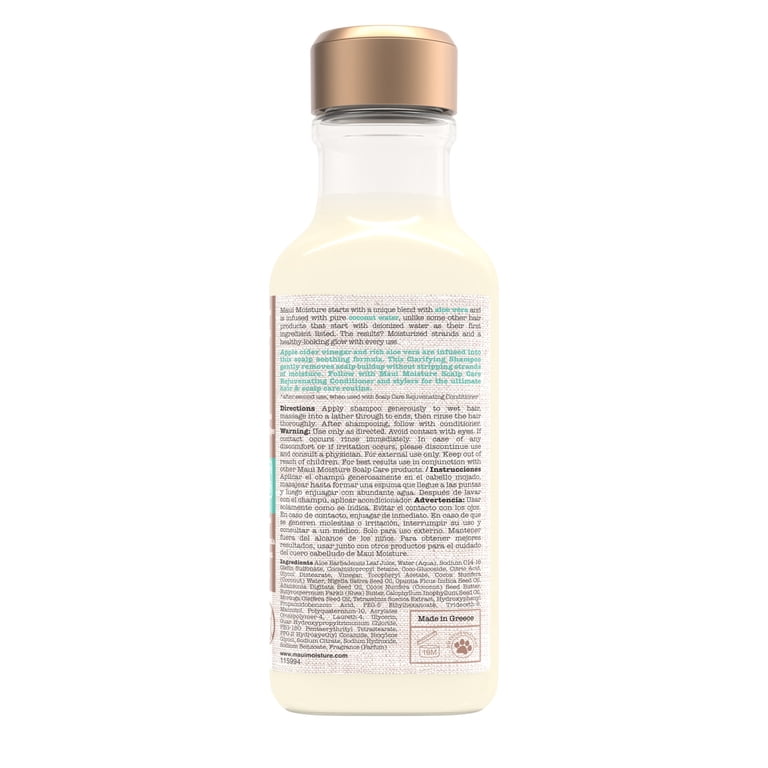 Maui Nui Scalp Care Clarifying Shampoo with Apple Cider Vinegar photo 7
