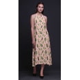 thumbnail image 3 of Bimba Robe Longue Dos Nu à Col Halter Imprimée pour Femmes - TG, 3 of 6