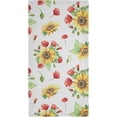 thumbnail image 7 of Dreamtimes Sunflower Soft Hand Towels 2-Piece Absorbent Bath Towel Decorative Fingertip Towels for Bathroom Gym Spa Hotel Beach Swimming Pool,14.4" x 28.3", 7 of 7