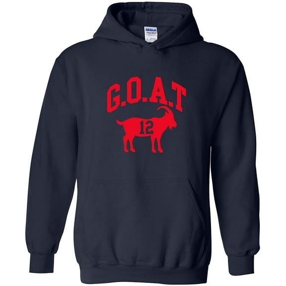 UGP Campus Apparel Goat New England Football Hoodie - 3X-Large - Navy