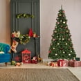 thumbnail image 7 of Glaxias 7.5ft Automatic Tree Structure PVC Material 600 Lights Warm Color 8 Modes 1200 Branches Christmas Tree Green, 7 of 7