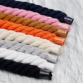 thumbnail image 4 of Cordones de zapatos de 8 mm, accesorios tejidos a mano, bricolaje, cuerda de algodón de tres hebras, color grueso, algodón trenzado, decoración, 4 of 5