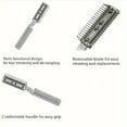 thumbnail image 5 of Manual Pet Grooming Comb and Trimmer with Extra Blades – Quiet Hair Remover for Dogs & Cats, 5 of 5