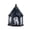 D, variant on Halloween Pumpkin Decorations - Halloween Decorative Lantern with Flickering LED Light, Haunted House Pumpkin Scene, Battery Operated Tabletop Lamp for Indoor Outdoor Party Decor
