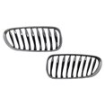 thumbnail image 1 of 2 piezas de rejilla de riñón delantera marco ABS estilo automático rejilla central exterior rejilla de parachoques apto para BMW Z4 E85 E86 2003-2008 Soledad Rejillas delanteras del riñón, 1 of 5