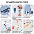 thumbnail image 4 of POINTERTECK Baby Musical Crib Mobile with Projector and Night Light Hanging Rotating Rattles Reusable Cartoon Baby Toys 11 Music 3 Timing Function for Newborn 3 to 18 Months, 4 of 7