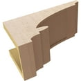 thumbnail image 6 of 6"W x 12"D x 6"H Wide Diane Rough Cedar Woodgrain TimberThane Corbel, Primed Tan, 6 of 6