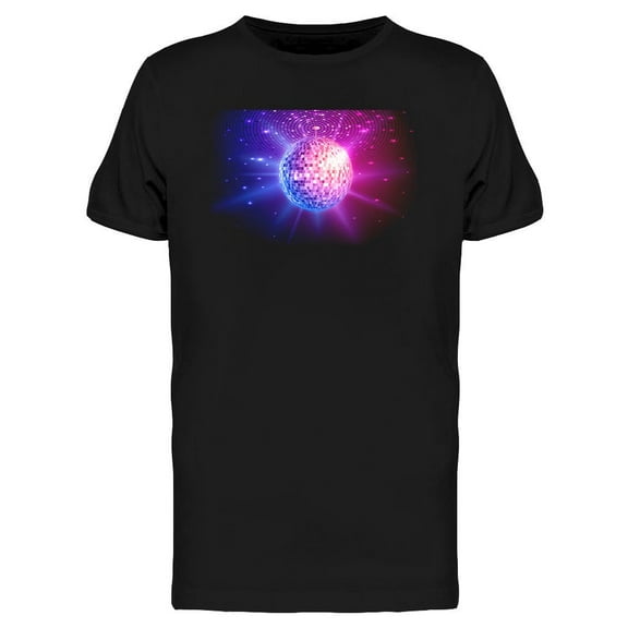 A Disco Ball T-Shirt Men -Image by Shutterstock, Male 3X-Large