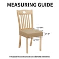 thumbnail image 4 of Fundas Impermeables para Asiento de Silla, Set de 2, Color Caqui, 4 of 7