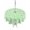 White Green, variant on Outdoor Tablecloths with Umbrella Hole & Zipper, Spring Floral Daisy Round Tablecloths 60 Inch, Sage Green Elegant Pastoral Flowers Waterproof Table Cloth, Patio/Pool/Picnic Table Covers