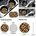 thumbnail image 5 of Jeiento Sunflower Car Seat Covers Full Set 11 PCS, Front Back Car Seat Covers Keychain Headrest Cover Coasters Handbrake Cover Gear Shift Knob Cover Auto Accessories for Women Men, 5 of 7