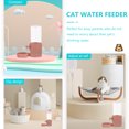 thumbnail image 3 of Hanging Pet Automatic Waterer Dog Cage Water Bowl Cat Water Feeding Tool, 3 of 9
