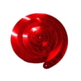 thumbnail image 2 of Pack Of 6 Pvc Hanging Swirl Decorations, Vibrant Red Spiral Streamers, Shiny Foil Ceiling & Wall Hanging Ornaments For Birthday, Holiday, Graduation, Wedding Parties, Indoor &, 2 of 3