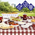 thumbnail image 4 of Sorfey Rectangle Fitted Picnic Table Cover with Bench Covers, Burgundy 30" x 96", 4 of 6