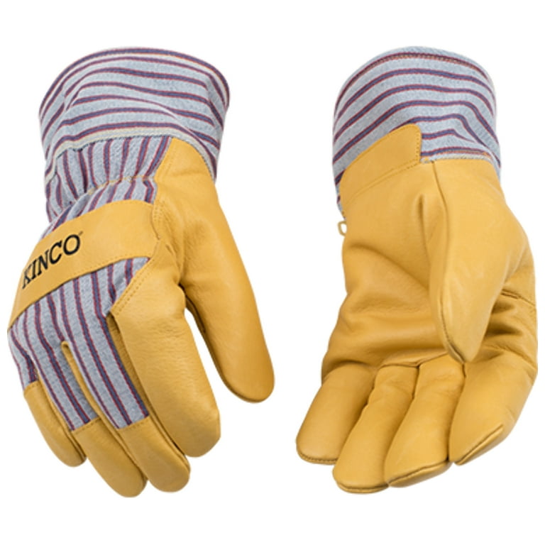 Kinco® 1927 Top Grain Insulated Pigskin Palm Work Gloves, Spring