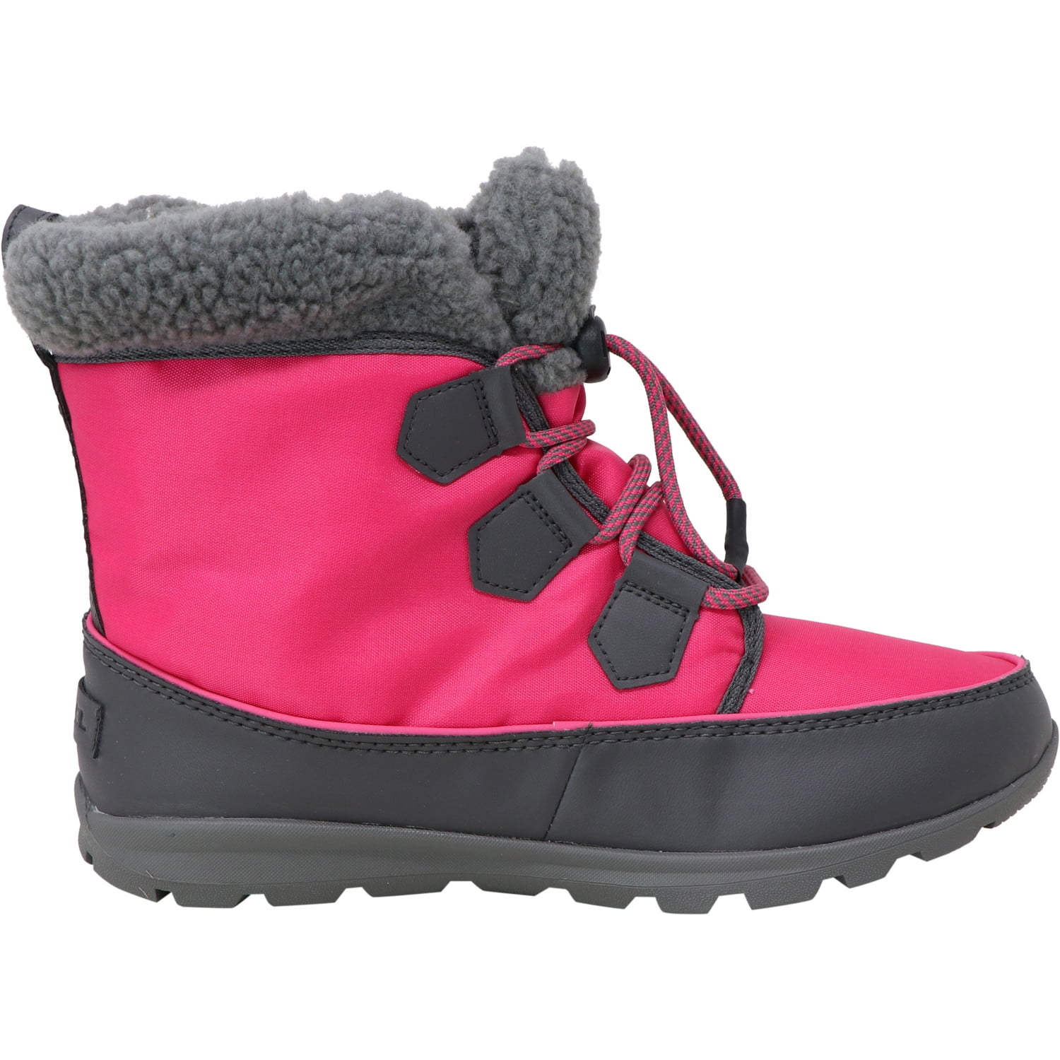 Sorel Whitney Carnival Ultra Pink / Dark Grey Mid-Calf Snow Boot - 7M ...