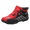Black red, variant on Men's And Women's All-season Motorcycle Riding Boots And Motorcycle Shoes,Black red,46