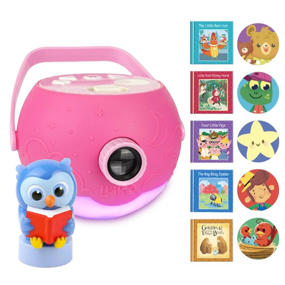 Proyector de Libros LUNA STORYTIME Rosa 3+ Inalámbrico/USB