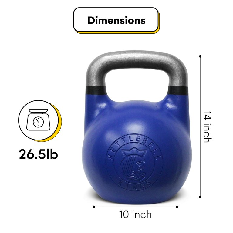 Kettlebell, mit Schwarzpulver-Überzug - 4- 64KG – Strength Shop