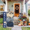 thumbnail image 3 of Sm:)e Pumpkin Fall Garden Flag 12 x 18 Inch, Double-Sided Printing, Seasonal Farmhouse Yard Outdoor Decor, 3 of 8