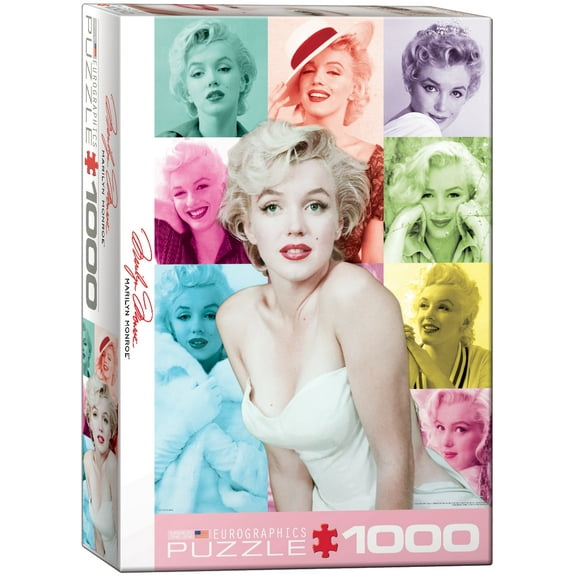 Marilyn Monroe Color Portraits by Milton Greene 1000-Piece Puzzle