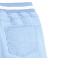 thumbnail image 2 of Knit N Knot Ice Blue, Stretch, Relaxed Fit, Elastic Waist, Applique Embroidery Patch Denim Jogger for Boys, 3-4 Year, 2 of 6