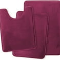 thumbnail image 2 of 3-Piece Non-Slip Bathroom Rug Set – Ultra-Absorbent Coral Fleece Mats for Toilet, Vanity & Wet Floors, Machine-Washable Anti-Skid Bath Mats&nbsp;, 2 of 9