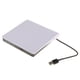 thumbnail image 1 of Grabador 1 Unidad USB / CD-DVD-RW Externa 3.0 Compatible Con Plug - Blanco Hugo Unidad de Grabadora de DVD, 1 of 10