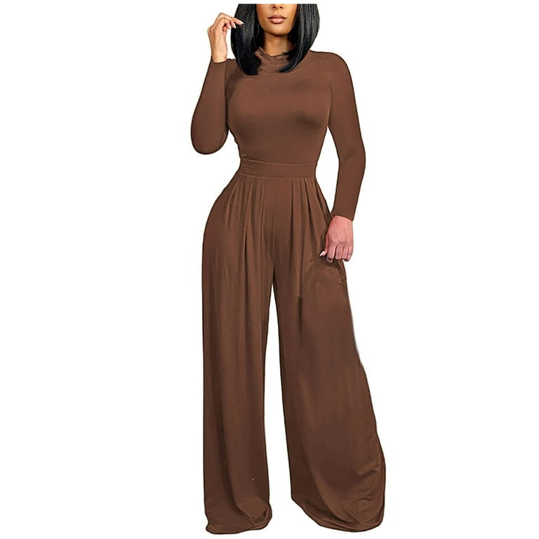 YWDJ Two Piece Outfits for Women Going Out 's Casual Fashion Solid