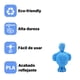 thumbnail image 5 of Filamento para impresora 3D Zonar FIL3D-SA Carrete De Seda 1 Kg Azul, 5 of 6