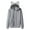 Gray, variant on Fesfesfes Men's Hooded Casual Solid Pullover Cat Ears Hooded Fleece Pocket Sweatshirt Hoodie