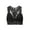 Black, variant on Spencer Womens Floral Lace Bralette Vest Crop Tops Wireless Bra No Padded Breathable Sexy Racerback Bra (2XL/3XL, Black)